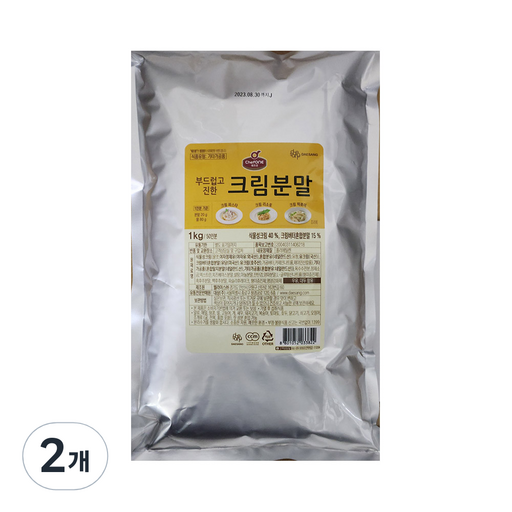 쉐프원 부드럽고 진한 크림분말