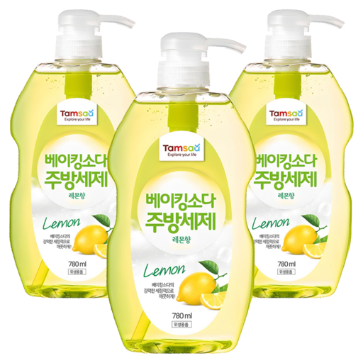 탐사 베이킹소다 주방세제 레몬