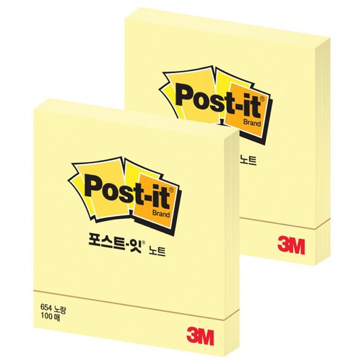 포스트잇 노트 접착메모지 654