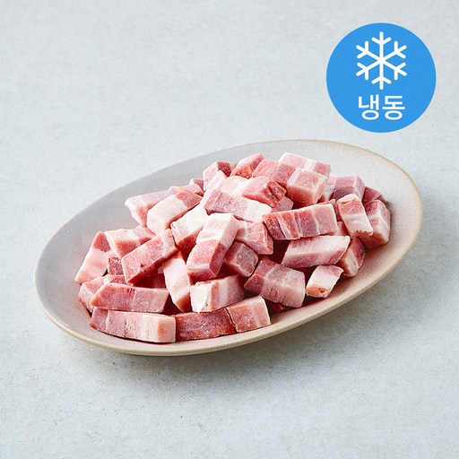 [로켓프레시] 만능 큐브 삼겹살 (냉동)