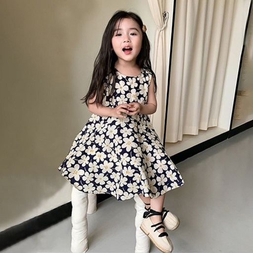 꼰띠키즈 여아용 플로르 원피스