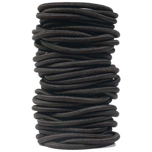 천사소녀 여성용 엘라스틱 무지 머리끈