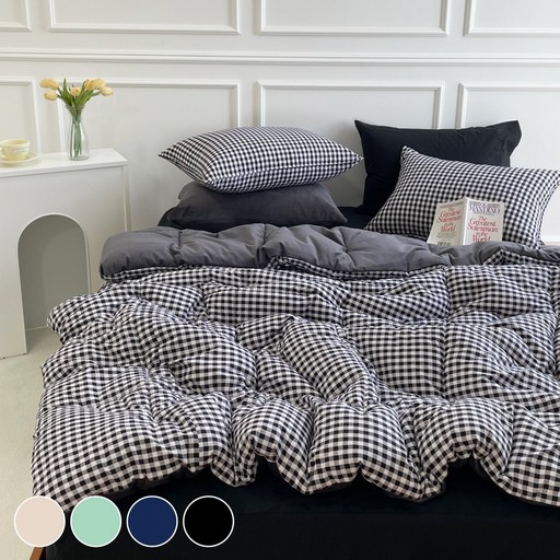 밍밍밍 따뜻한 극세사 겨울 이불세트 차렵이불  패드  베개커버