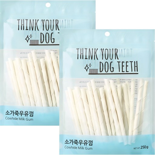띵크유어도그티 강아지 우유껌 스틱형