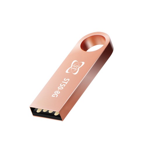 에스티원테크 ST50 USB 메모리 8GB, 로즈핑크, 8G