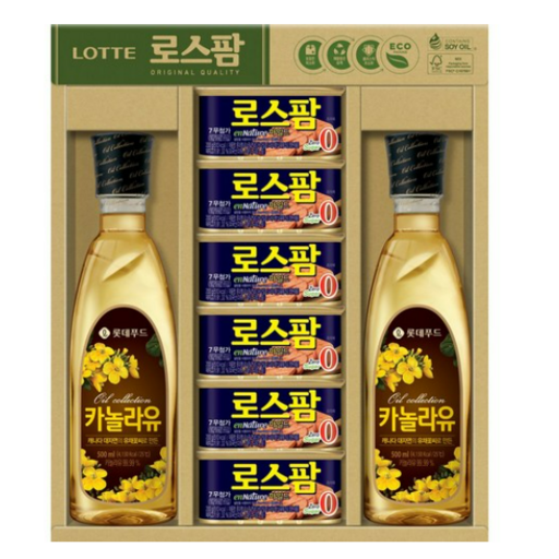 롯데푸드 설 추석 명절 선물세트 로스팜 혼합3호(1개), 27개
