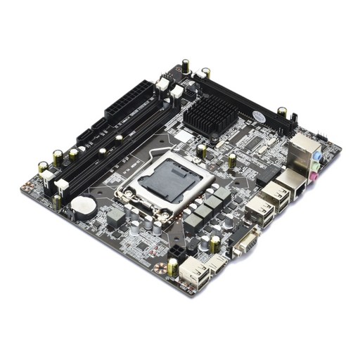 H55 메인 보드 LGA1156 DDR3는 LGA1156 서버 시리즈에 대한 8 세대 SATA2.0 PCI-E X16 지원