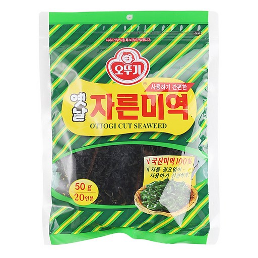 옛날자른미역 50g오뚜기 50g 1개 판매