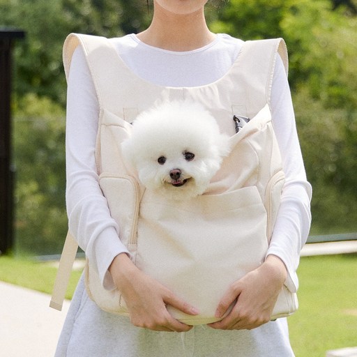 뭉연구소 강아지 가방 산책 이동가방 앞가방 백팩