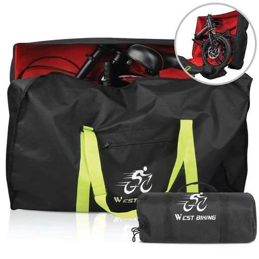 시그니처베이지 자전거 가방 캐링백 미니벨로 여행 운반 YPZ241