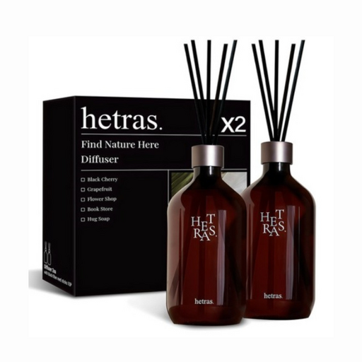 Hetras飯店療癒極致500ml-持久散發迷人氣息, 1組, 家用擴香#07飯店木質香(500ml*2)