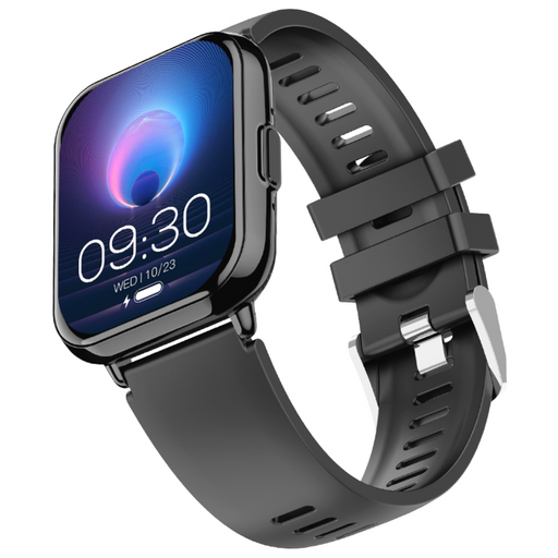 PEJE AI 질문응답 25나라 언어 실시간 번역 블루투스 통화 스마트워치, GPS  블루투스, 4.6cm, 검정색