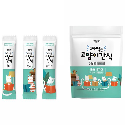 펫둥이 짜먹는 고양이 간식
