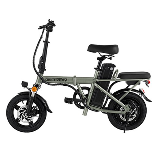 레이윙 디스커버리 접이식 전기자전거 ENTRYF14E10, 세이지그린, 스틸