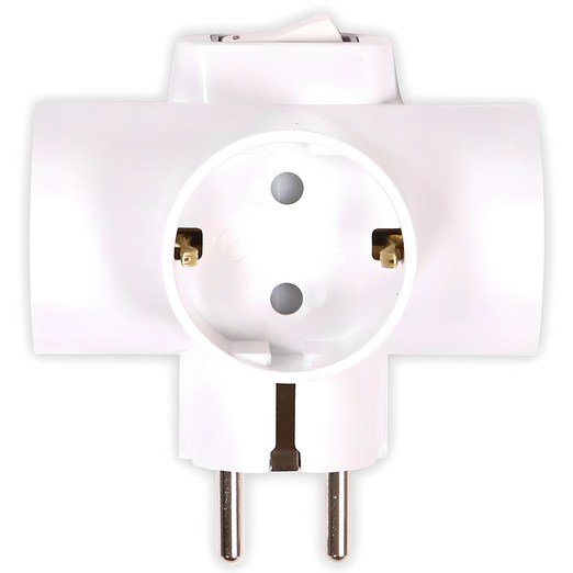 써보니 스위치 T자형 멀티탭 16A 3구 T2110