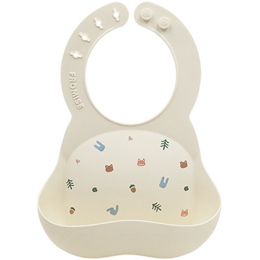 프로미스 실리콘 턱받이