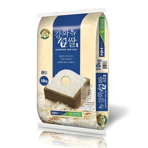 강화군농협 2025년산 햅쌀 강화섬쌀 삼광 백미