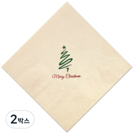 대나무 천연 항균 냅킨  크리스마스