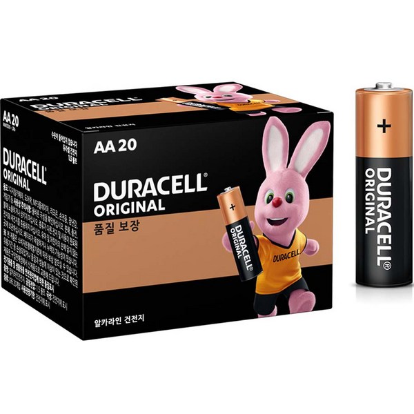 듀라셀 오리지널 AA 건전지  이미지