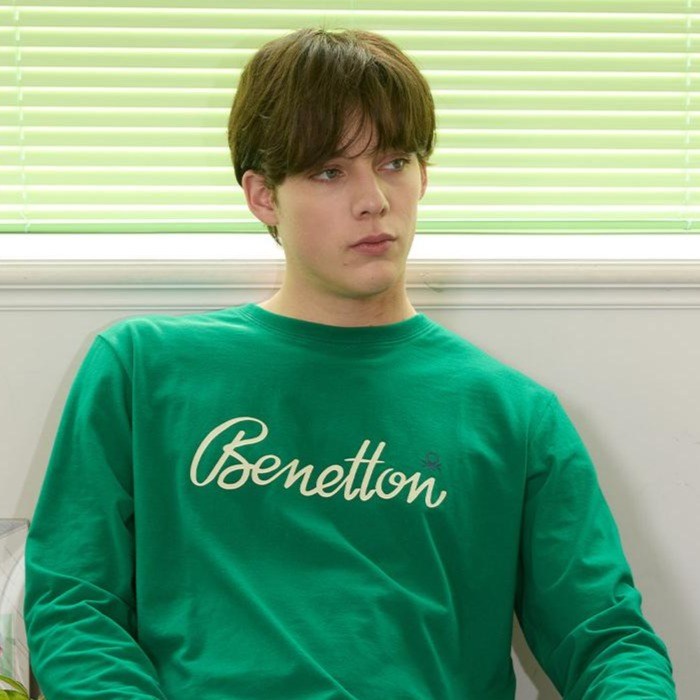 베네통 남녀공용 라이프웨어 긴팔 티셔츠 BN011 BNUTLS5M1