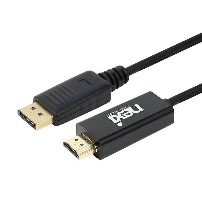 넥시 DP to HDMI v1.2 케이블 3m NXC003, NXC-DPHD12-3M