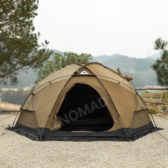 텐트밖은유럽 노르웨이 스타일 돔 텐트 돔 쉘터 그늘막 대형