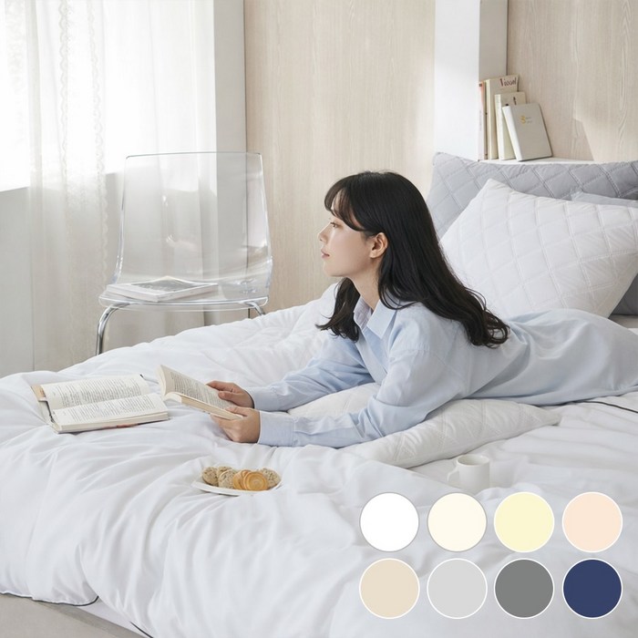 데시뉴 뉴노멀 항균 다운필 간절기 사계절 차렵이불 세트