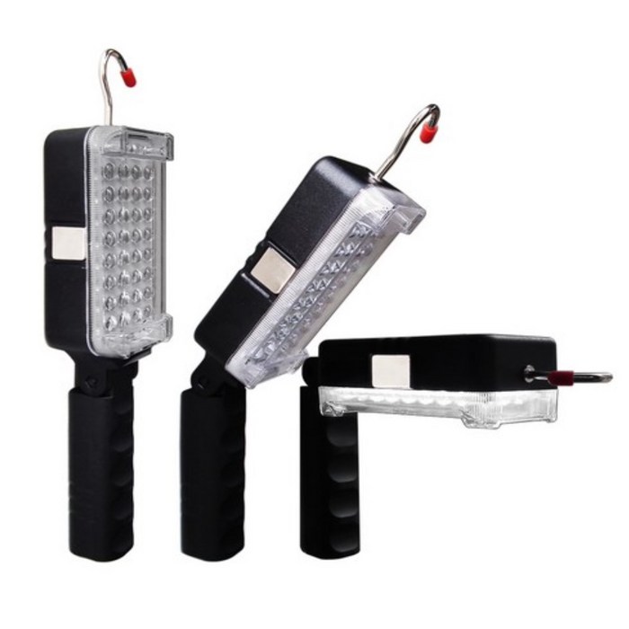LED 작업등 각도조절 랜턴 캠핑등 USB 충전식 LED작업등 접이식, 1개
