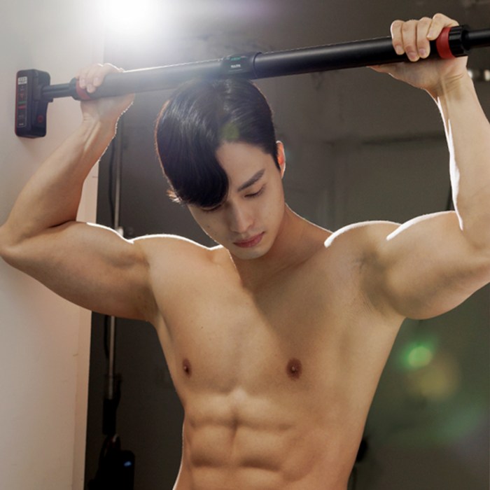 멜킨 락튼 문틀 철봉 가정용 실내 턱걸이 운동기구 풀업바 봉 방문 틈 도어짐 단축, 블랙 멜킨 락튼 문틀 철봉 가정용 실내 턱걸이 운동기구 풀업바 봉 방문 틈 도어짐 단축, 블랙