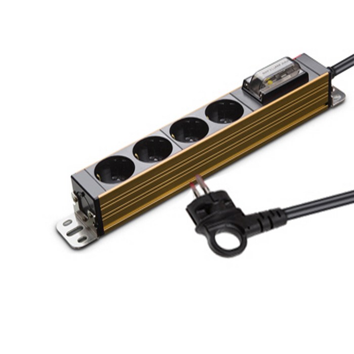 4000W 골드 서버 고용량 멀티탭 4구1.5M 누전차단기, 1개, 단일상품
