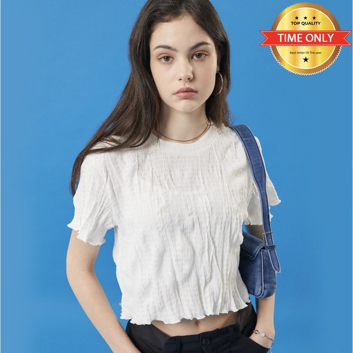 콜릿 여름 쿨링 마몽 크롭 무지 오버핏 반팔티 블랙