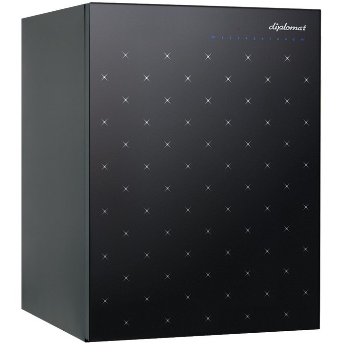 설치배송 디프로매트 100kg 가정용 매직터치 개인금고 아이스텔라 S700, 레드