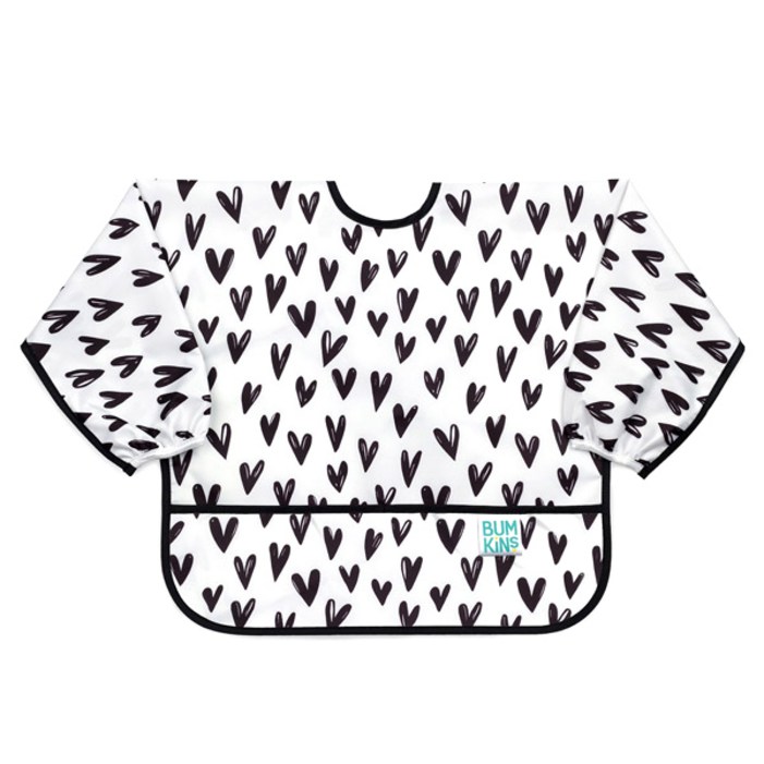 범킨스 슬리브드빕 긴팔 방수 턱받이