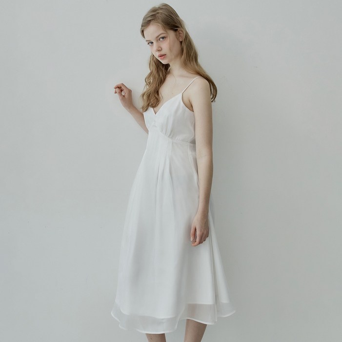 하이버넷 오간자 서스팬더 드레스