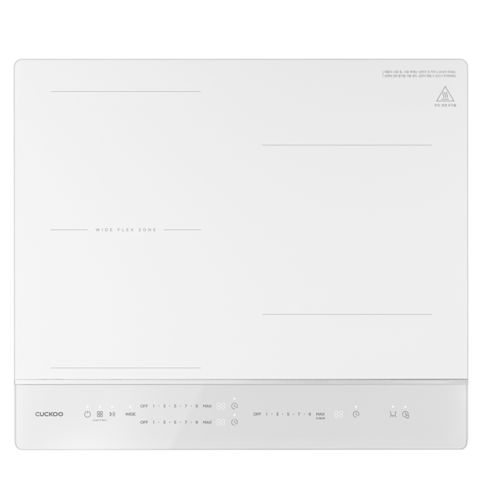 쿠쿠 빌트인 인디케이터 인덕션 레인지 3구 화이트 방문설치
