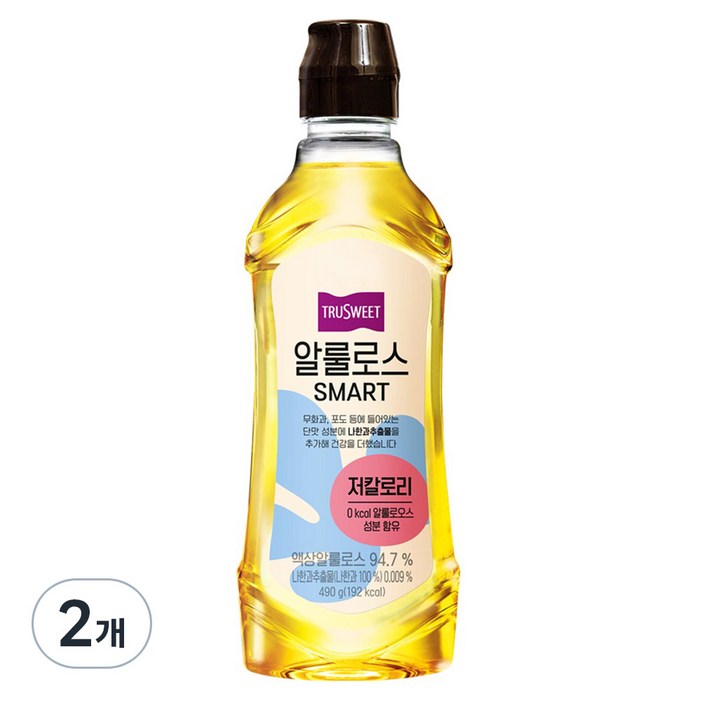 트루스위트 알룰로스 스마트, 490g, 2개