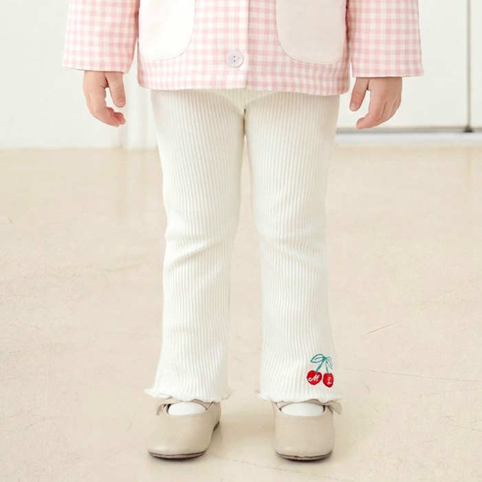 몰리멜리 체리쉬 부츠컷 레깅스