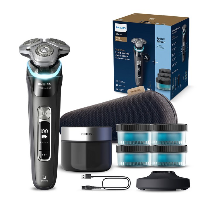 필립스 i9000 시리즈 프레스티지 전기면도기
