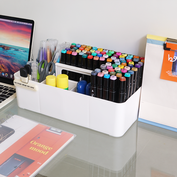 엠비코 큐브 다용도 칸막이 수납 정리함 대