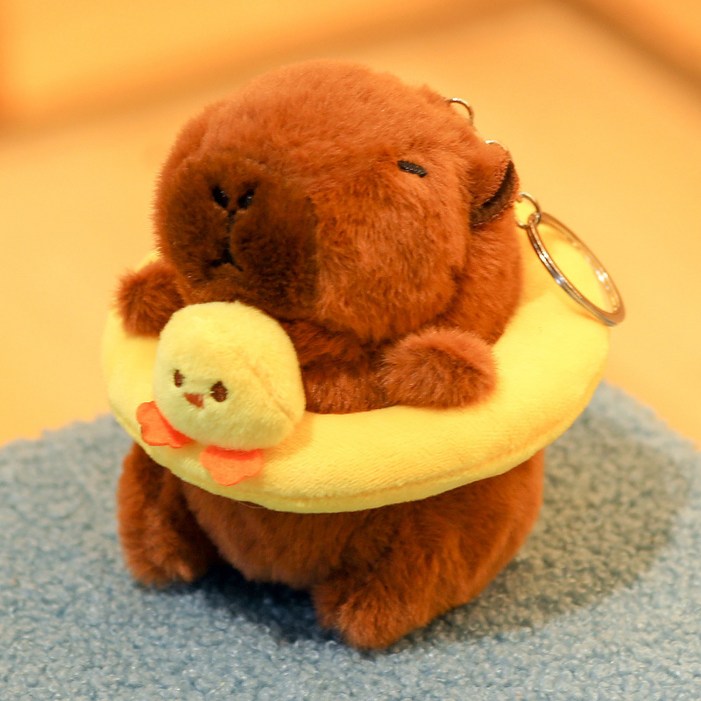 다다랜드 뚠빵한 카피바라 동물 인형 키링