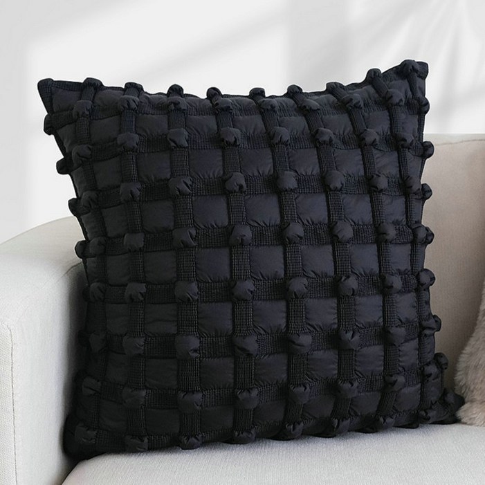 리빙플래너 모노아트 쿠션 북유럽 거실 쇼파 침대 쿠션 디자인 쿠션커버 쿠션솜 포함