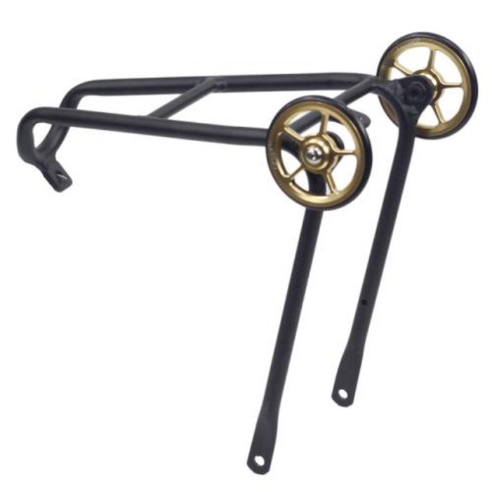 짐받이 Brompton 3SIXTY PIKES 접이식 자전거용 합금 후면 선반 Q 랙, 이지휠 포함, 경량 후면 랙 150g