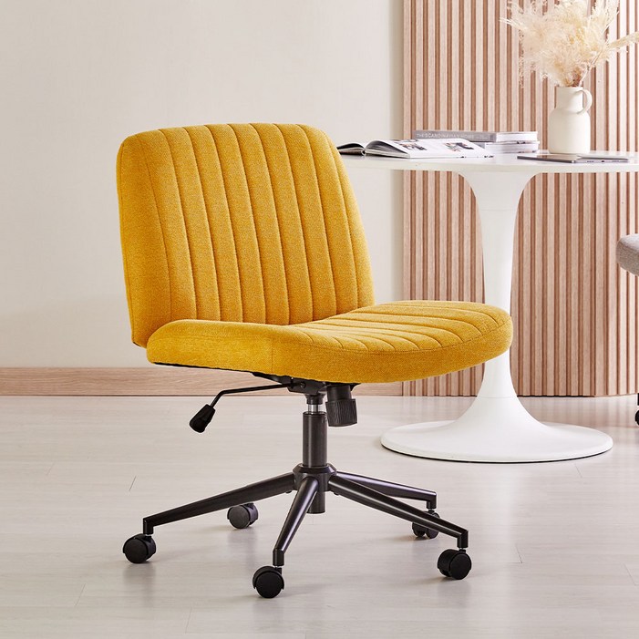 모던하우스 마이 컴포트 오피스 의자 옐로우-CF0325001