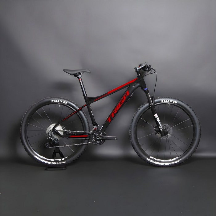 풀시마노 데오레 30단 락샥 유압 MTB 자전거, 블랙레드, 1개