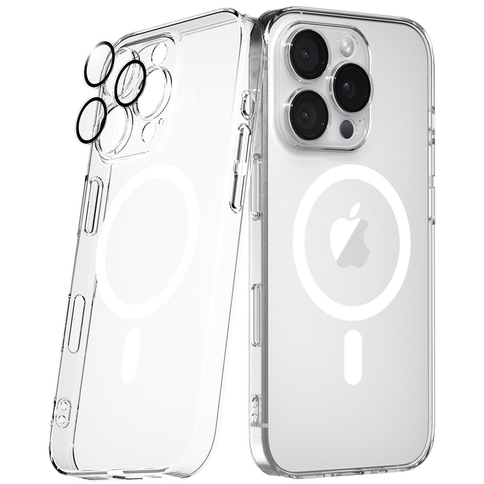 caseplz 렌즈 보호 강화유리 일체형 맥세이프 휴대폰 케이스