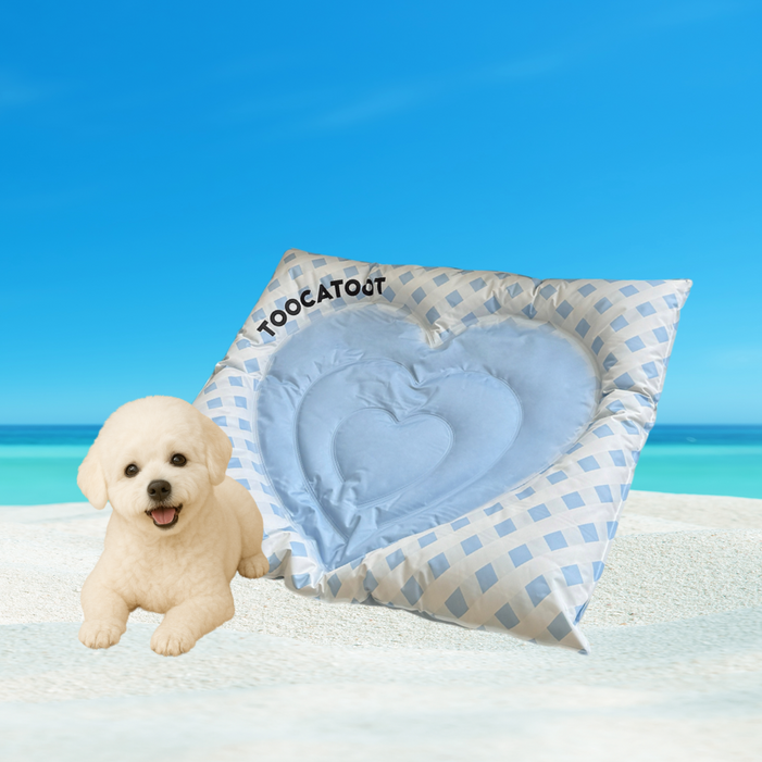 Roomfittie 루미피티 강아지 고양이 쿨매트 냉감 꿀잠 젤 방수 방석 여름 필수템