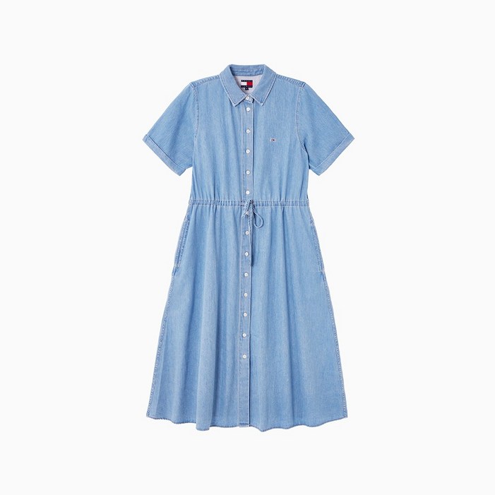 타미힐피거 데님 맥시 원피스 (T32F1WOP31TWT21A4)