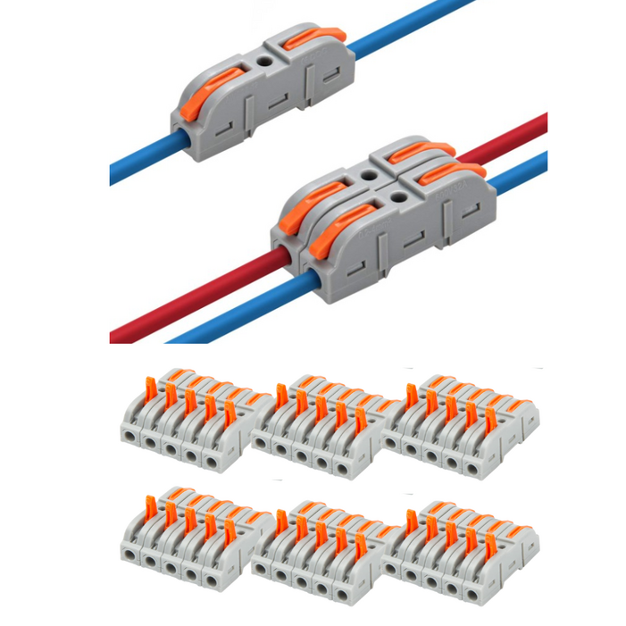 슬로우믹스 전선 연결 커넥터 와이어 콘넥터 터미널, 30개