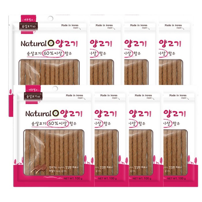 네츄럴오 강아지 간식 져키 네츄럴오 강아지 간식 져키