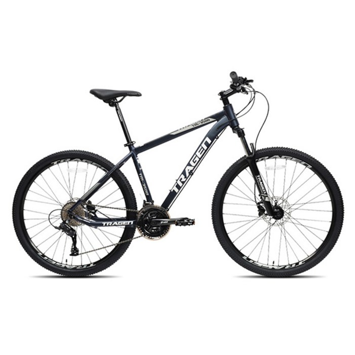 트라젠 MTB 자전거 유압식디스크브레이크 TM3500 69.9cm27.5인치 시마노 24단 입문용 미조립, 1개, 180cm, 17.5 블루